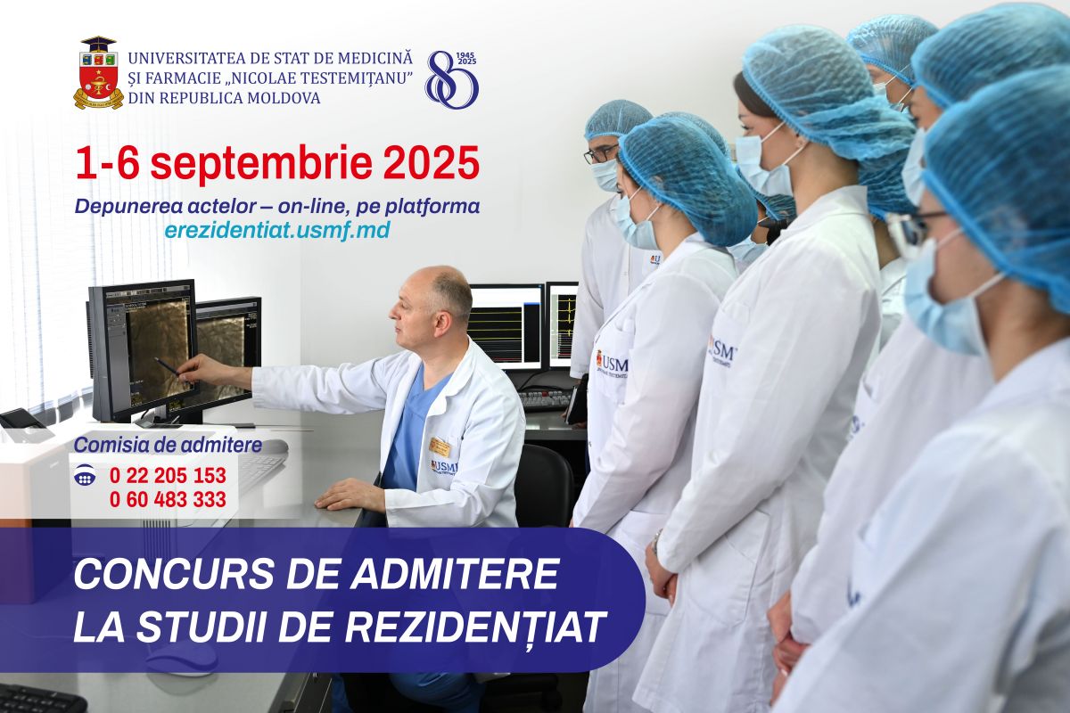 admitere in rezidentiat