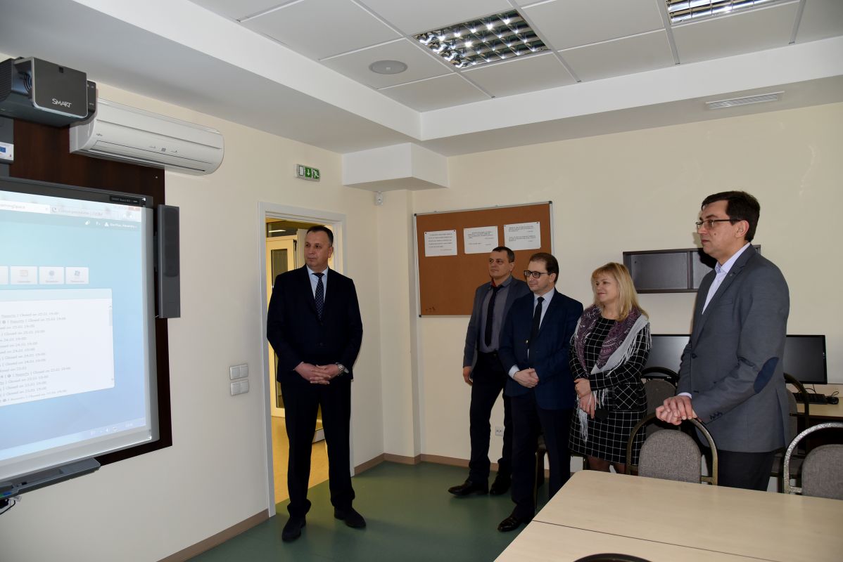 Vizita preşedintelui ANACEC la USMF „Nicolae Testemițanu”