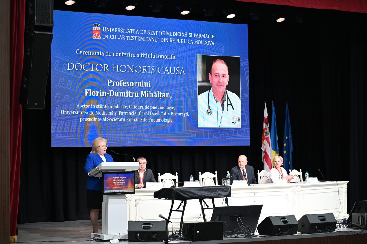  Profesorul universitar Florin-Dumitru Mihălțan – Doctor Honoris Causa al USMF „Nicolae Testemițanu” 