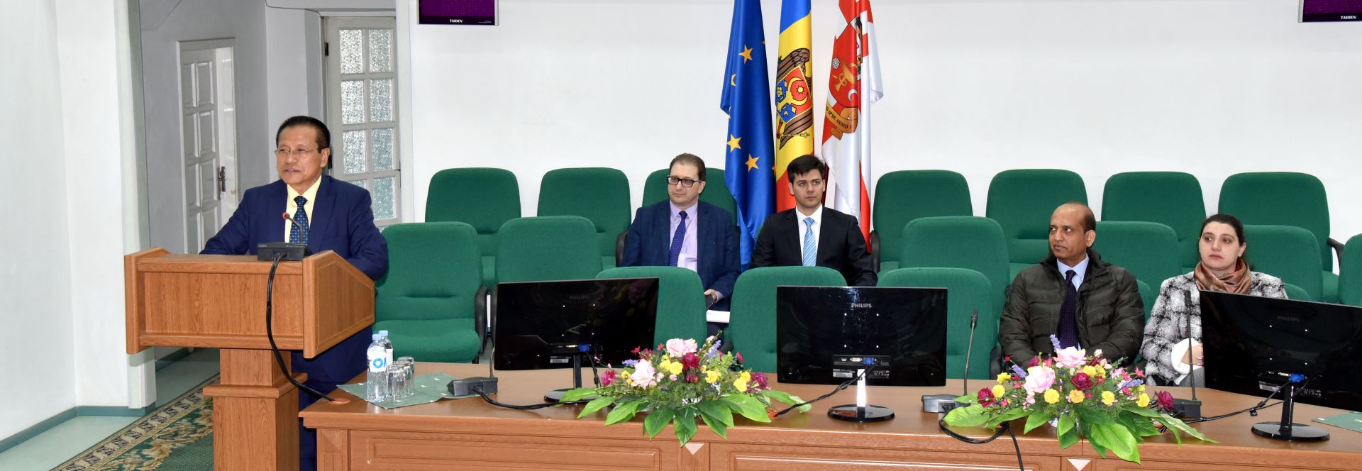 Ambasadorul agreat al Indiei în Republica Moldova în vizită la USMF „Nicolae Testemiţanu”