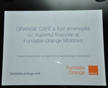Orange cafe wifi