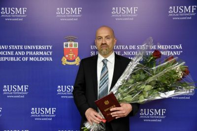 arin Bauer – Doctor Honoris Causa și Marc Schaan – Profesor Asociat al USMF „Nicolae Testemițanu”