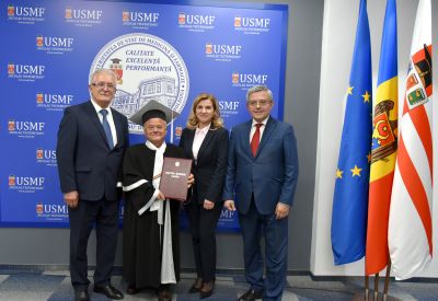 Hans Bjorn Bakketeig – doctor honoris causa al USMF „Nicolae Testemițanu”
