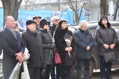 Dezvelire a plăcii comemorative profesorului universitar Ion Prisacari