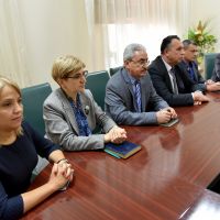 Ambasadorul Republicii Franceze în Republica Moldova în vizită la USMF „Nicolae Testemiţanu”