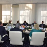 Ambasadorul Statelor Unite ale Americii în Republica Moldova în vizită la USMF „Nicolae Testemițanu”