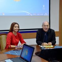 Un expert francez în domeniul sănătății publice a vizitat  USMF „Nicolae Testemițanu”