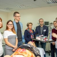Curs de instruire medicală prin simulare pentru parteneri din Ucraina
