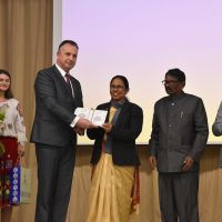 delegație din India, condusă de Kottyal Koroth Shailaja Kumarise, Ministrul Sănătății, Justiției Sociale şi Dezvoltării Femeii și Copilului din statul Kerala