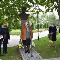 inaugurarea bustului lui Roman Coșciug