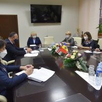 Reprezentanții Misiunii OSCE în Moldova în vizită la USMF „Nicolae Testemițanu”
